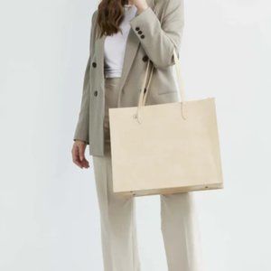 BEIS - The Large Work Tote in Beige